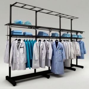 woman in Lab coat