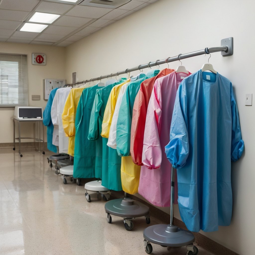 Non Disposable Poly Cotton Lab coats