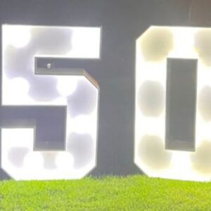 Marquee Numbers for Sell