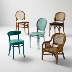 table chairs round