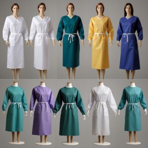 disposable isolation gown x-large