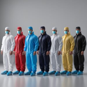 Blue Disposable Mop Caps