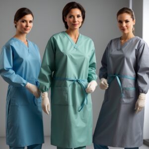 Reusable Gowns green