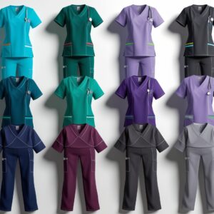 Disposable scrubs top green XXX large