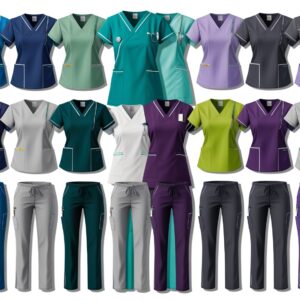 pink medical scrubs