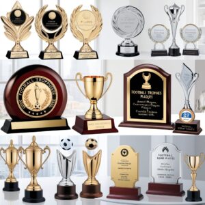 engraved trophy