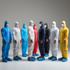 Disposable Coveralls White Large