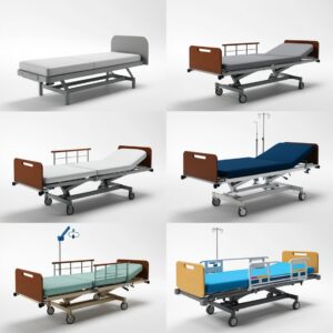 Health evaluation bed