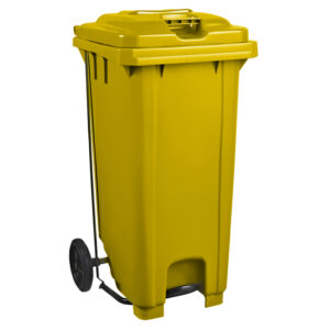 770L Galvanised Steel Commercial Waste Wheelie Bin