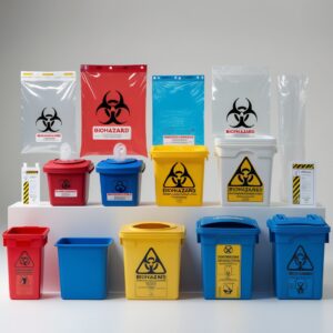Public Community Sharps Disposal Bin