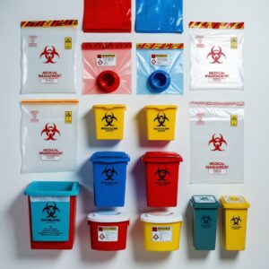 Compact First Aid Sharps Container - 0.2L