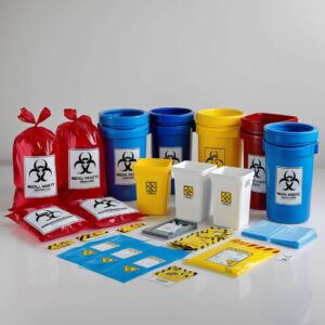 Tattoo & Piercing Sharps Bin - 1L