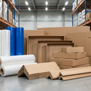 Pallets. Wooden and plastic.