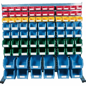 Molded pulp trays.