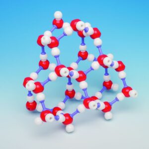 Molecular model silicone dioxide 38 atoms