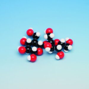 Molecular model Polypeptide 5 Peptide Units