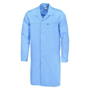 Bierbaum-Proenen BP Laboratory Coat Size SN, Light Blue 65% Polyester / 35% Cotton 1/1 Arm, Unisex
