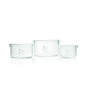 DWK Duran Low Form Jar with Loose Cover, Diam 150 mm x 80 mm Height