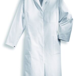 Uvex Ladies Laboratory Coat, Size 44, White, 100% Cotton, 1/1 Arm Type 81509
