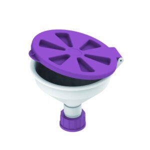 Funnel with Lid for GL45/DIN45 containers