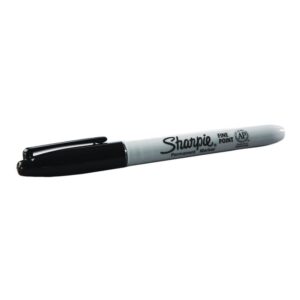 Heathrow Scientific Replacement Pen Sharpie Black for Colony Counter eCount, Pack of 12