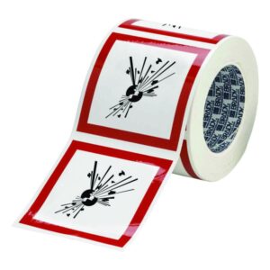 Brady GHS Symbol "Hazardous to the Environment" PIC 1806100*100-B7541-RLL 100x100 mm, Roll, Pack of 250