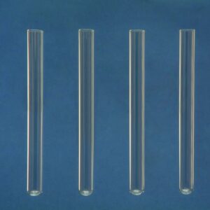 Glaswarenfabrik Karl Hecht Soda Glass Test Tubes without Rim (18 x 180 mm) – Pack of 100