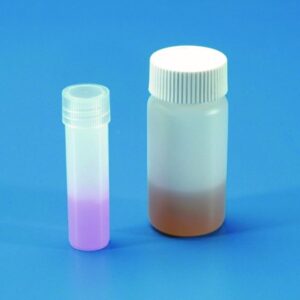 Kartell Scintillation Vials Macro HDPE 26.5 x 58.5 mm with Cap Pack of 1000