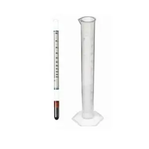 Alcoholmeter 0100% + 1 Measuring Cylinder
