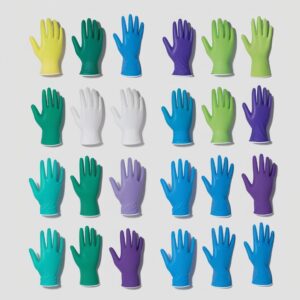 Kimberly-Clark KIMTECH Purple Nitrile Xtra Gloves, Size S, Purple, 300 mm, Powder-Free, Pack of 50
