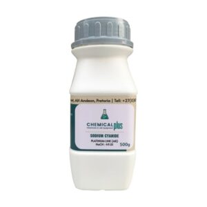 Sodium Cyanide 500g AR, 99% – High Purity for Industrial Applications