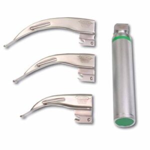 Pediatric Laryngoscope Set ��� 3 Blades (Macintosh)