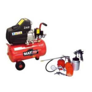 Compressor Matair Kit 2Hp 24L +5Pc S/Gun