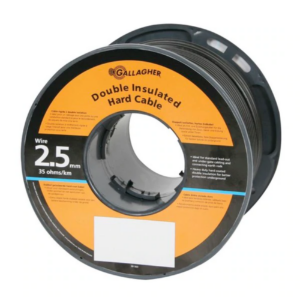 Gallagher Hard Black Leadout Cable - 2..5 Mm X 400 M