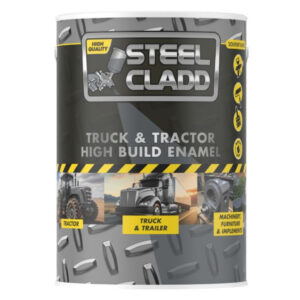 Steel Cladd Truck And Tractor Enamel Black 5L